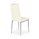 Стул HALMAR K202 кремовый/хром